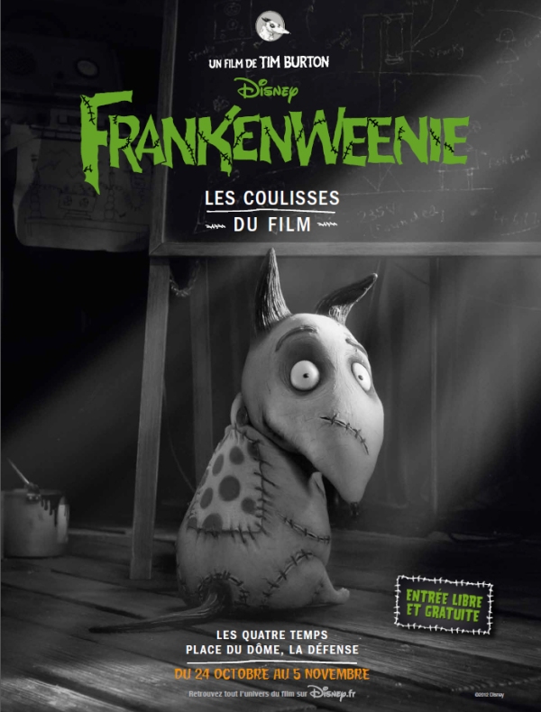 Frankenweenie_ affiche _coulisses